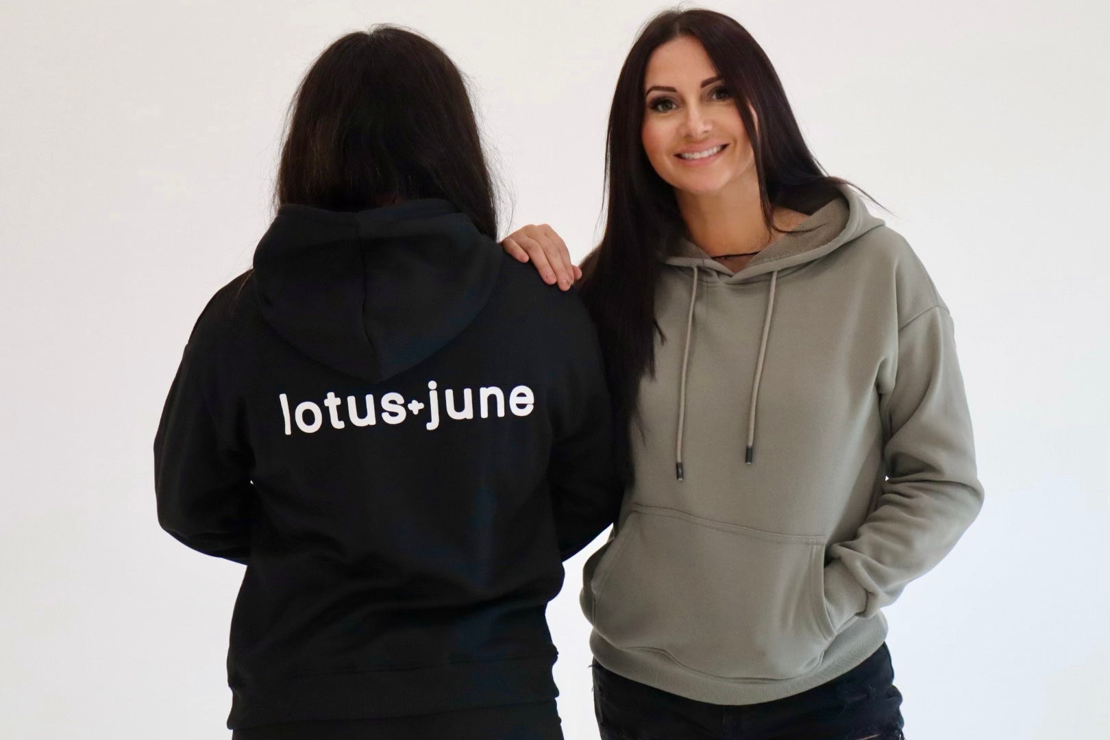 Lotus + June Organic Pocket Hoodie